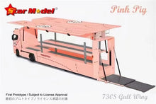 Load image into Gallery viewer, Pre-order 1/64 Scania S730 Pink Pig vehicle transporter
